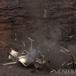 Museum Secrets director and an explosives engineer test secret weapons