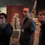 Behind the scenes in the Aztec Gallery