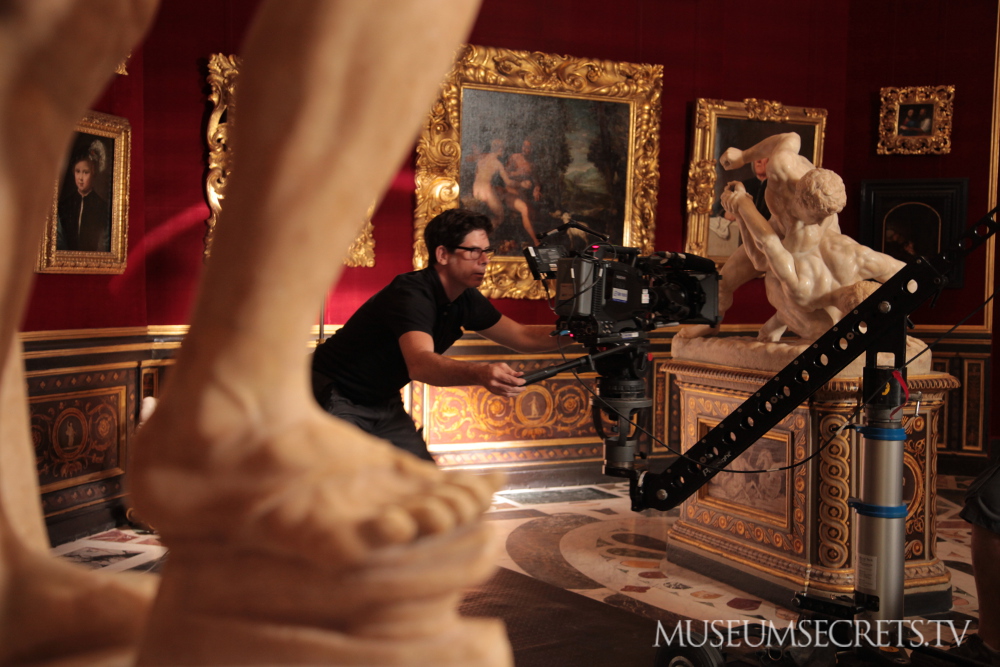 Shooting at Uffizi